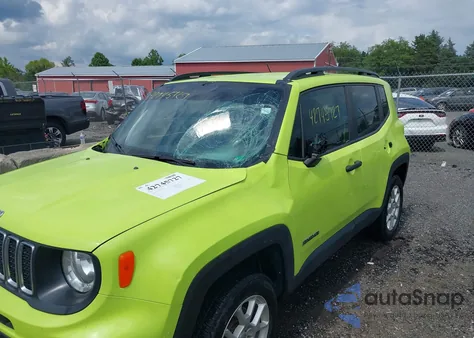 2019 Jeep Renegade Sport 4X4 из США, поврежденный, VIN ZACNJBAB7KPJ78027